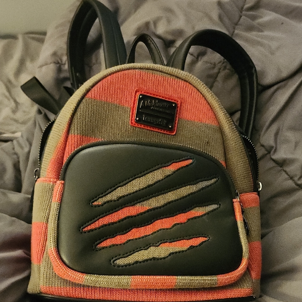 Black and Red Men's Backpack